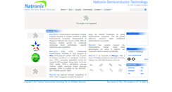 Desktop Screenshot of natronix.net
